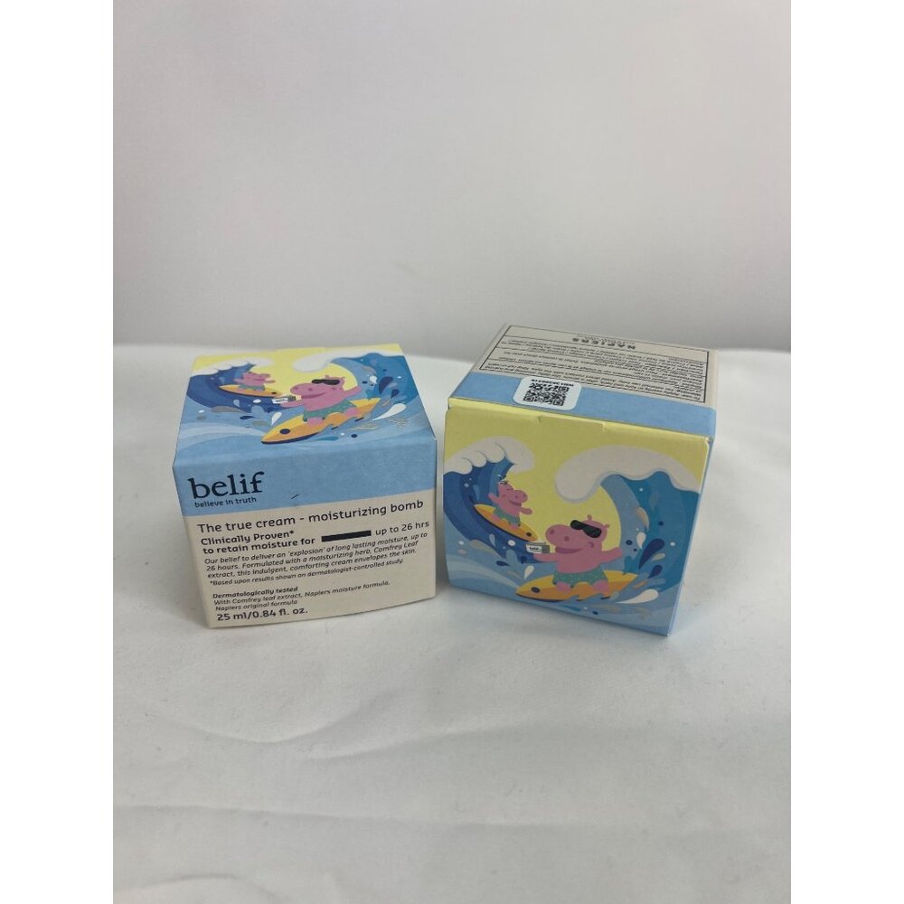 Belif The True Cream Moisturizing Bomb 25ml Limited Edition Lot of 2
